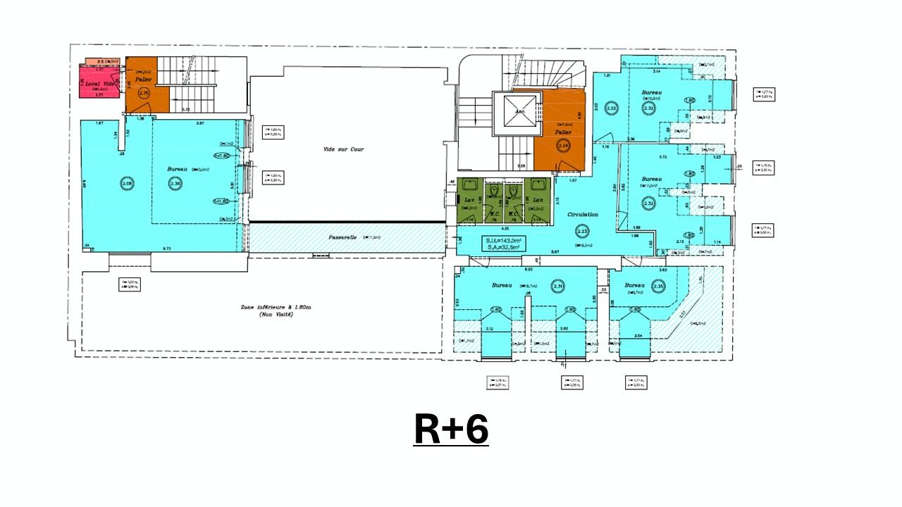 Bureau Paris 1571m² Location bureau Paris OLBUR2530496 19